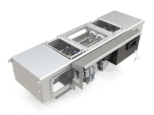 Cleanflow Magnet รุ่นระบายเศษเหล็กอัตโนมัติขณะผลิต ไม่ต้องหยุดเครื่อง สำหรับวัตถุดิบชนิดเม็ดและผง